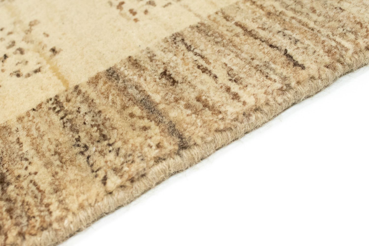 Runner Gabbeh Rug - Indus - 295 x 79 cm - beige