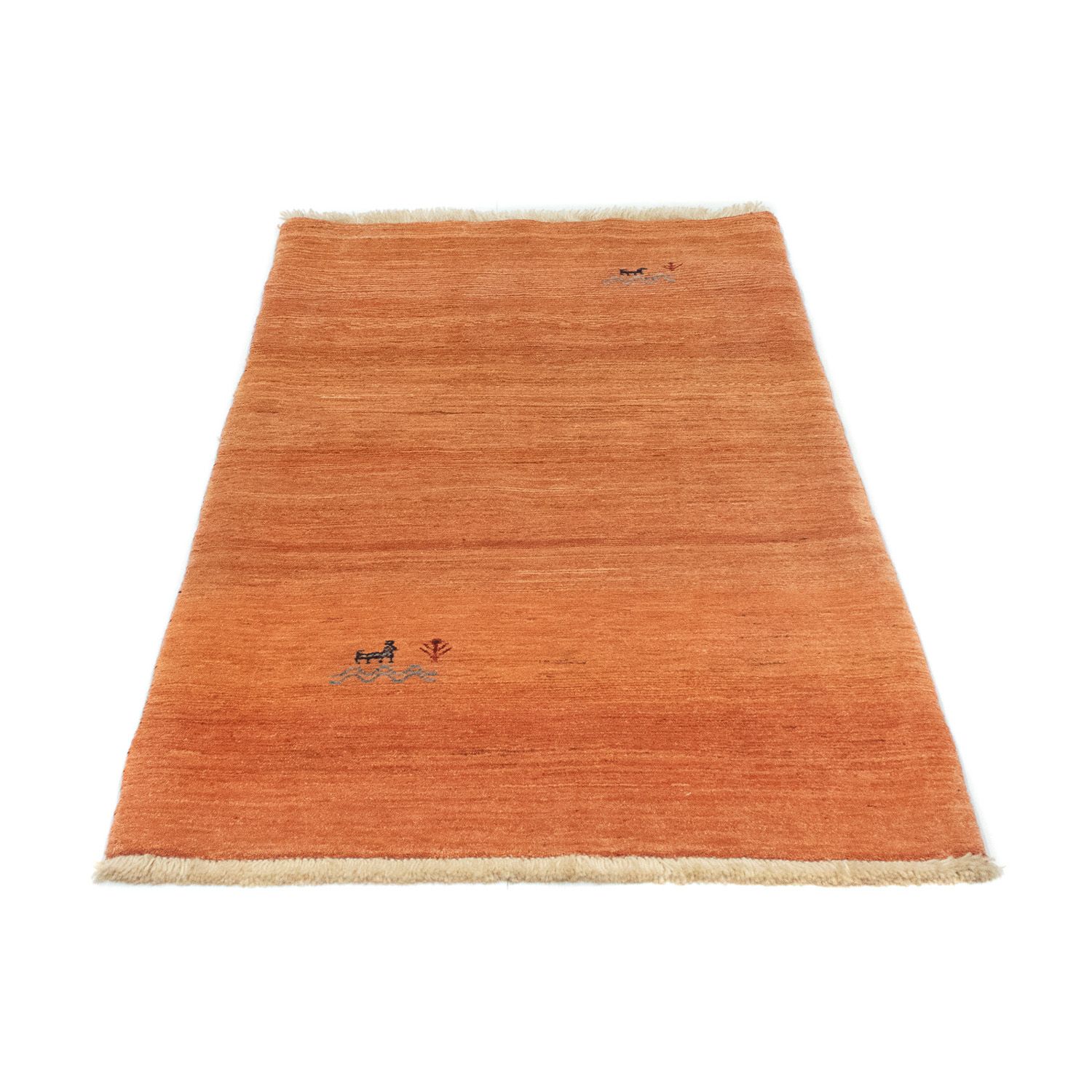 Gabbeh Rug - Loribaft Perser - 163 x 88 cm - orange