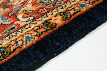 Gabbeh Rug - Loribaft Perser - 189 x 147 cm - dark blue