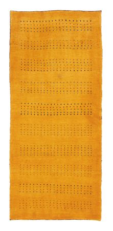 Runner Gabbeh Rug - Loribaft Perser - 197 x 83 cm - gold