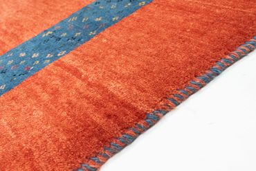 Gabbeh Rug - Loribaft Perser - 210 x 142 cm - red