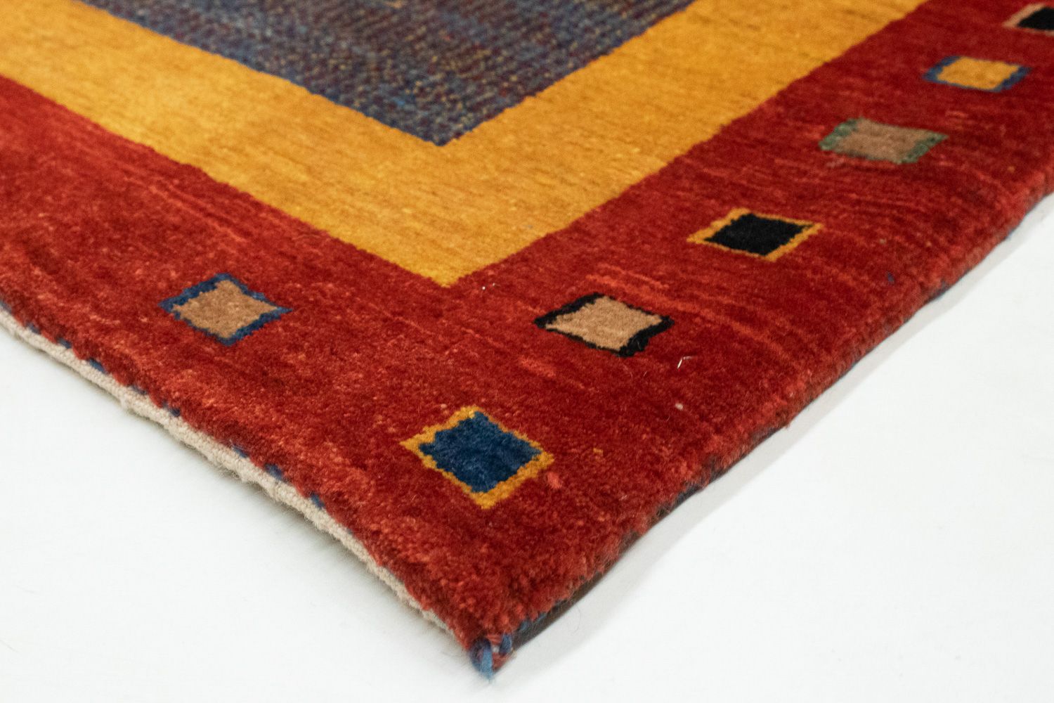 Gabbeh Rug - Loribaft Perser - 158 x 112 cm - red