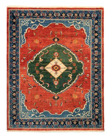 Gabbeh Rug - Loribaft Perser - 190 x 152 cm - red