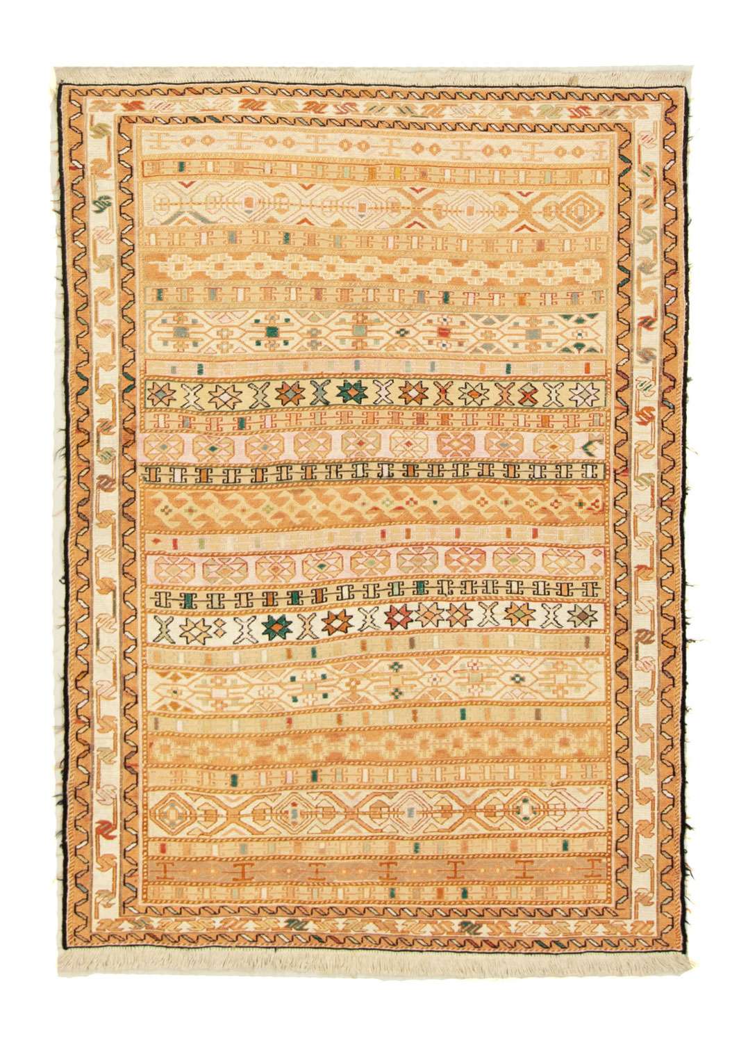 Kelim Rug - Oriental - 141 x 103 cm - beige