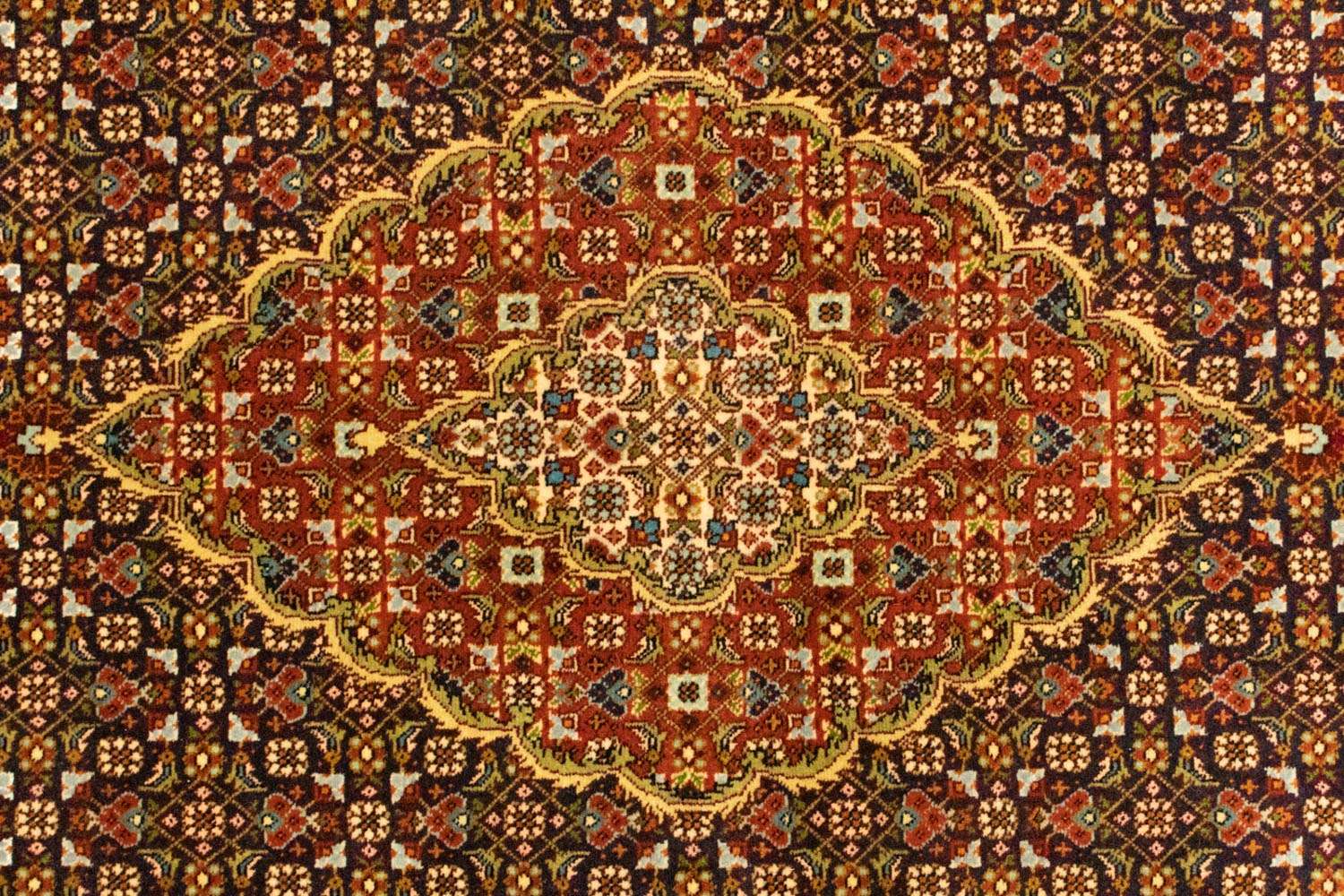 Perser Rug - Tabriz - 152 x 100 cm - dark red
