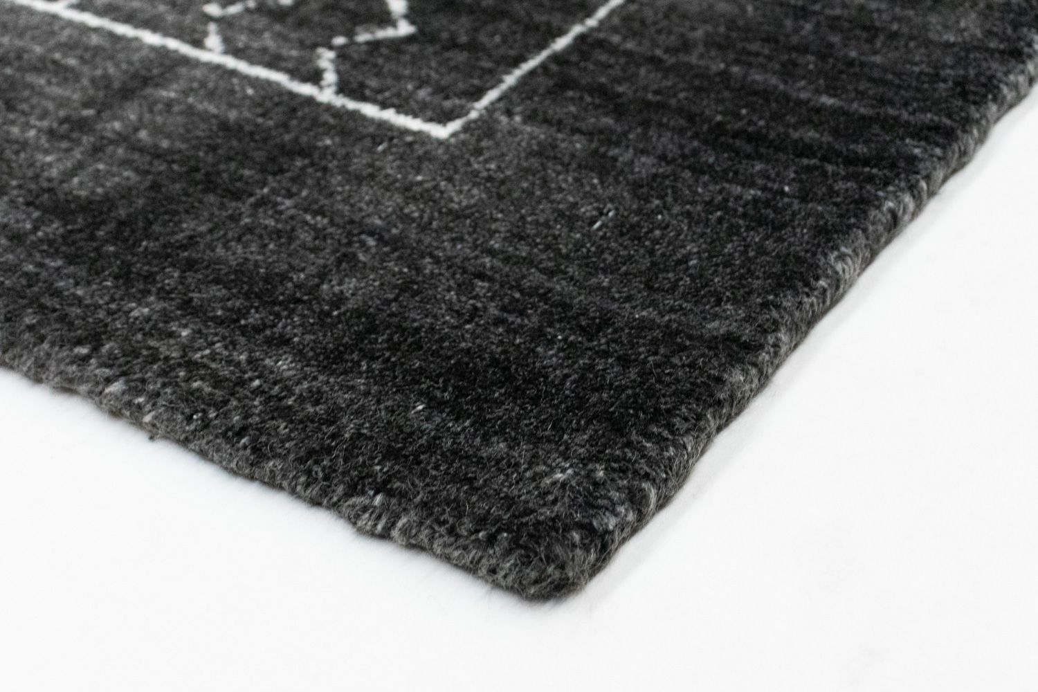 Vintage Rug - 140 x 70 cm - dark grey