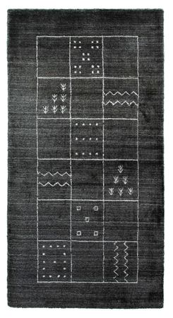 Vintage Rug - 140 x 70 cm - dark grey