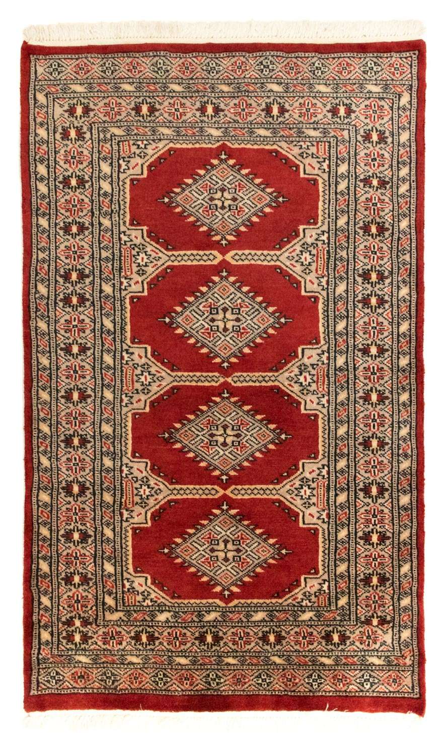 Afghan Rug - Bukhara - 127 x 77 cm - red