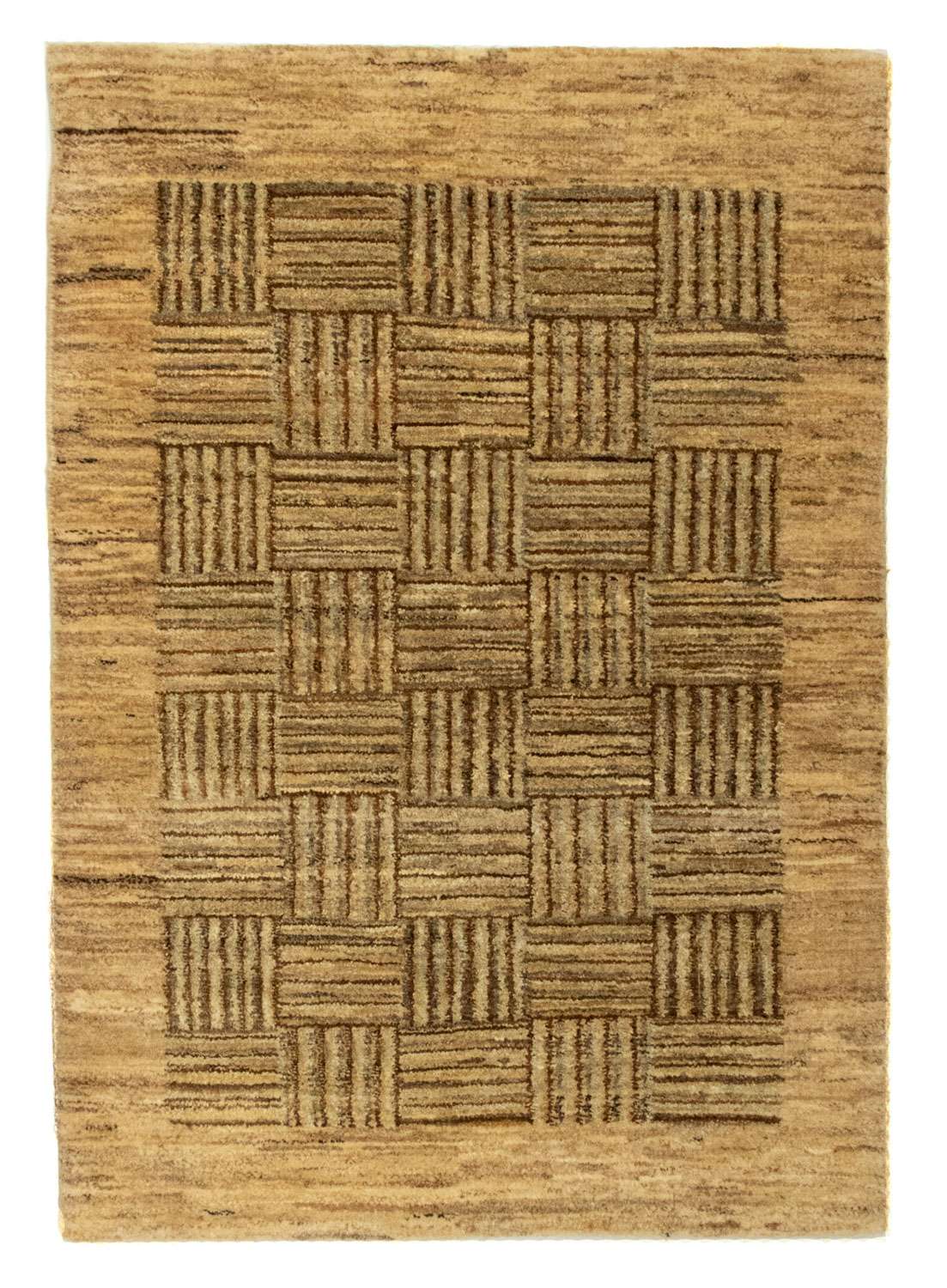 Gabbeh Rug - Indus - 93 x 65 cm - light brown