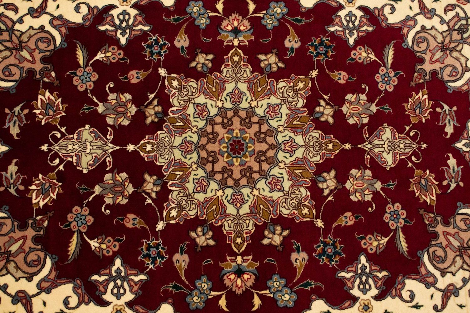 Perser Rug - Tabriz - Royal - 148 x 103 cm - red