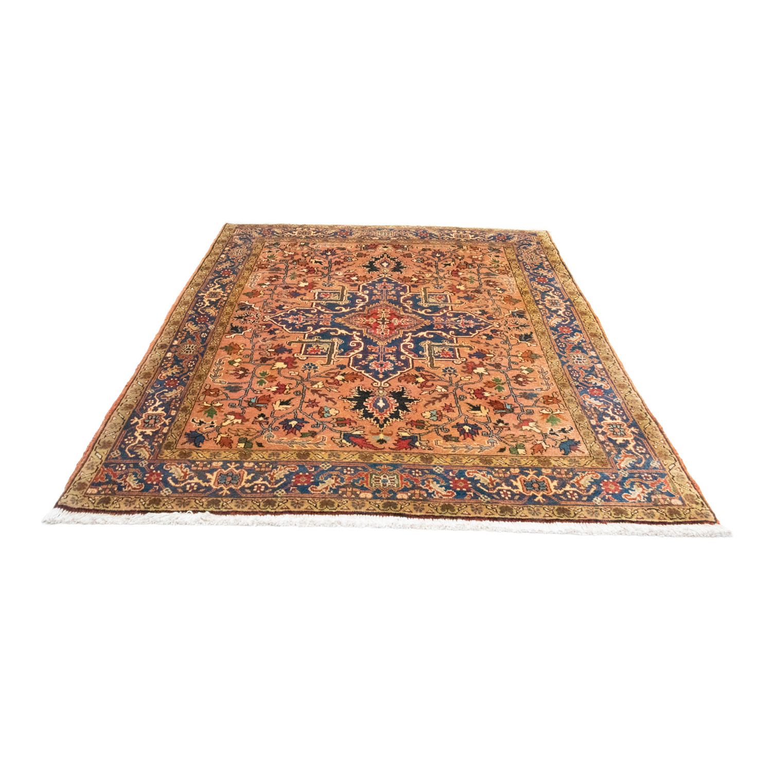 Perser Rug - Nomadic - 206 x 158 cm - salmon