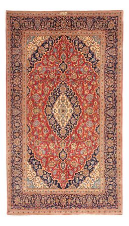 Perser Rug - Keshan - 235 x 138 cm - red