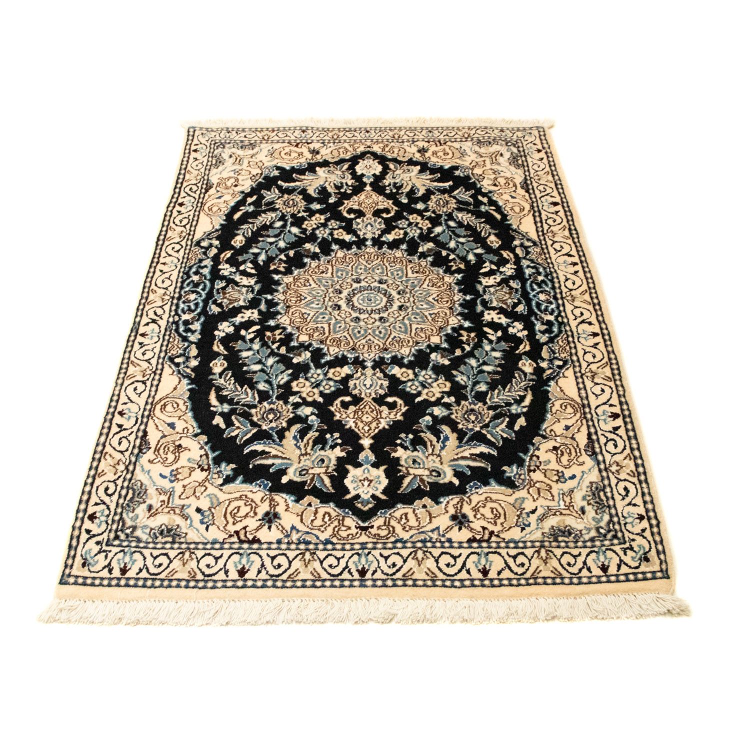 Perser Rug - Nain - Royal - 133 x 83 cm - dark blue