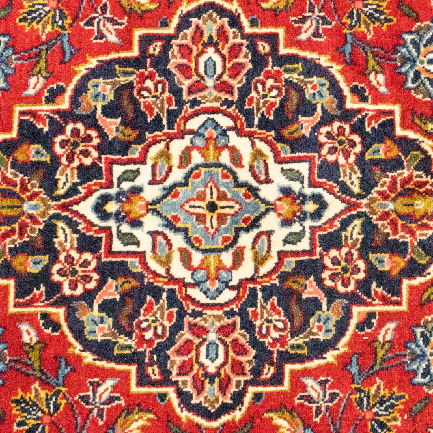 Perser Rug - Keshan - 217 x 142 cm - red