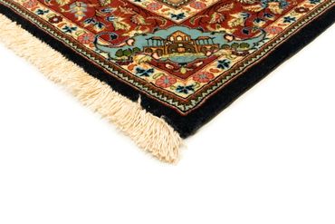 Perser Rug - Ghom - 154 x 103 cm - black