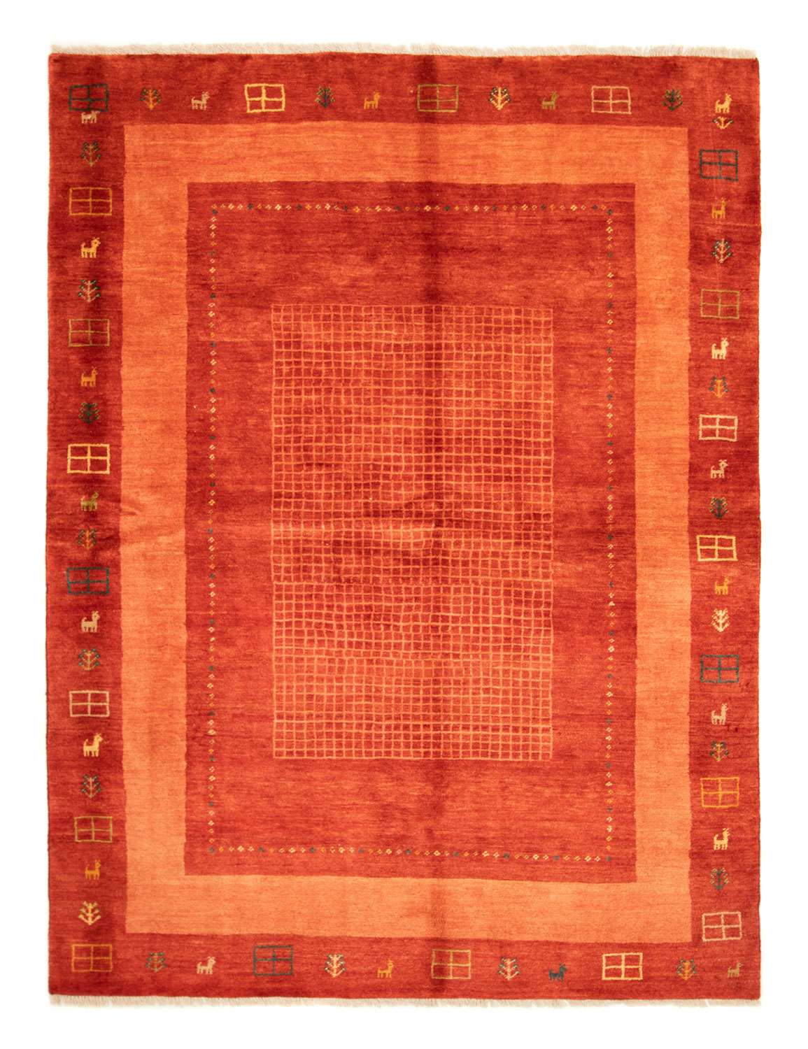 Gabbeh Rug - Perser - 232 x 170 cm - red