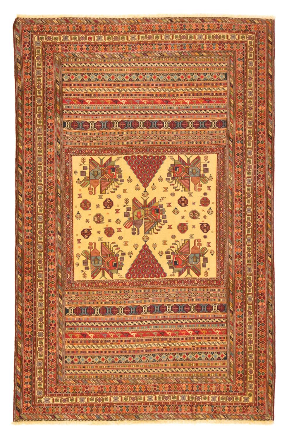 Perser Rug - Nomadic - 297 x 196 cm - multicolored