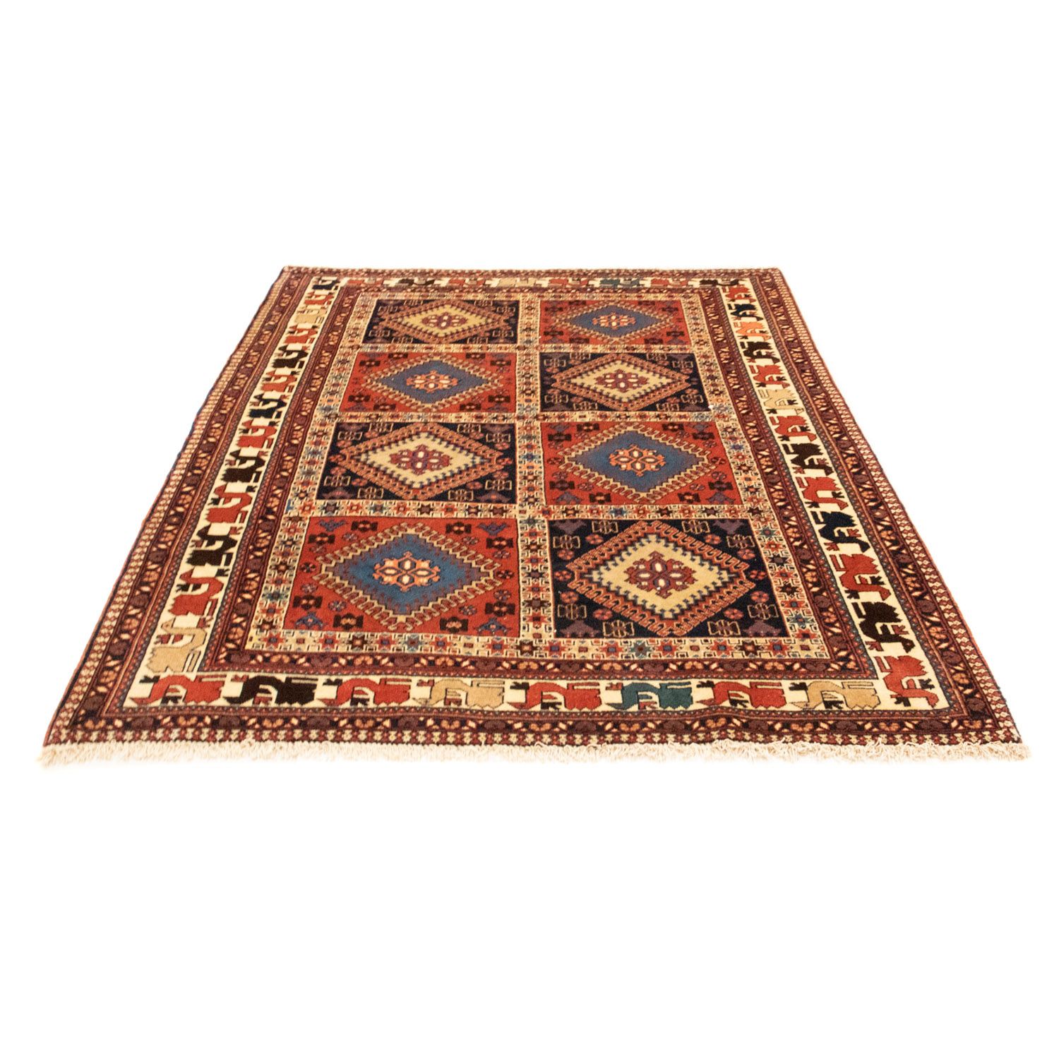 Perser Rug - Nomadic - 208 x 145 cm - multicolored