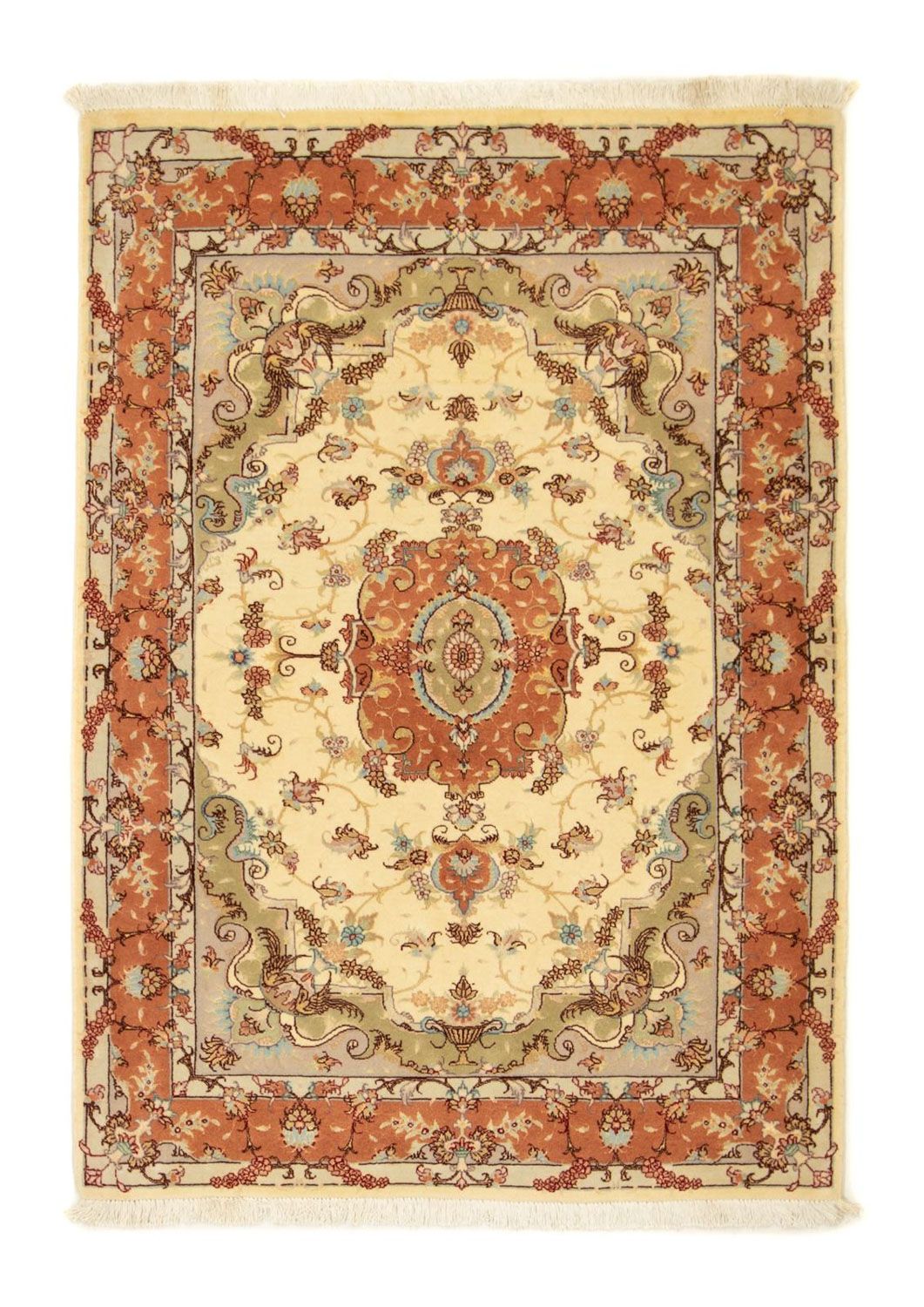 Perser Rug - Tabriz - Royal - 143 x 102 cm - beige