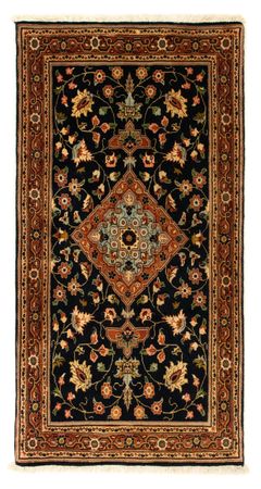 Perser Rug - Nomadic - 138 x 72 cm - black