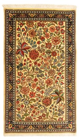 Perser Rug - Ghom - 128 x 77 cm - beige