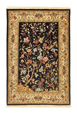 Perser Rug - Ghom - 154 x 100 cm - black