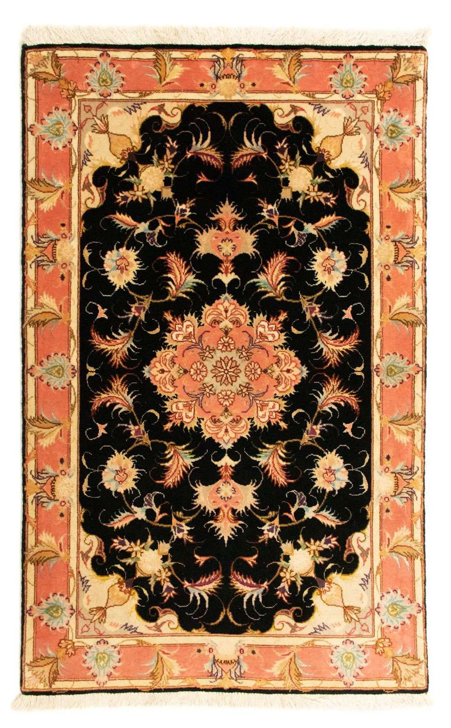 Perser Rug - Tabriz - Royal - 118 x 71 cm - black