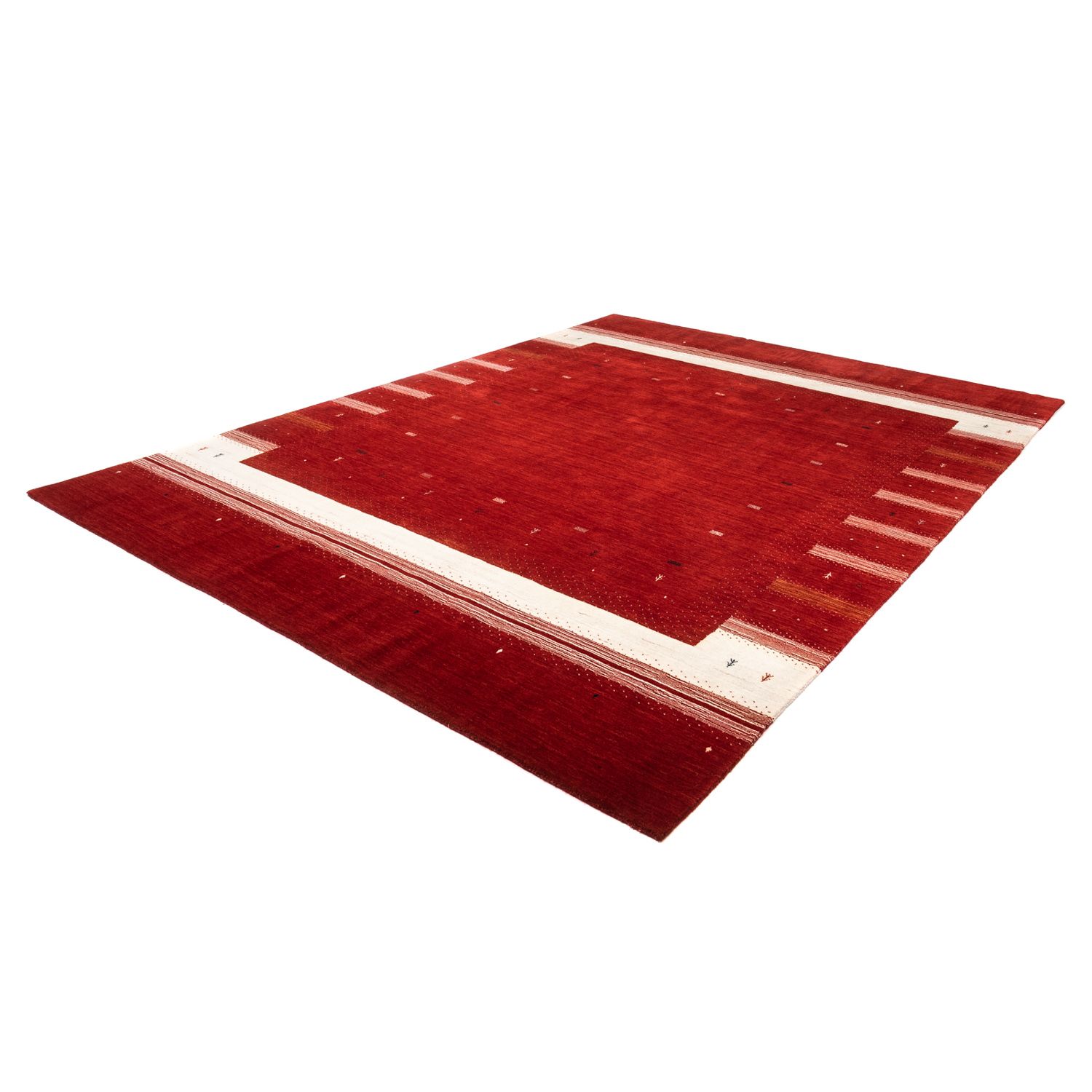 Gabbeh Rug - Loribaft Perser - 350 x 247 cm - red