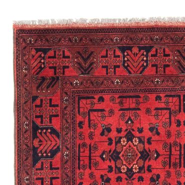 Afghan Rug - Kunduz - 190 x 130 cm - red