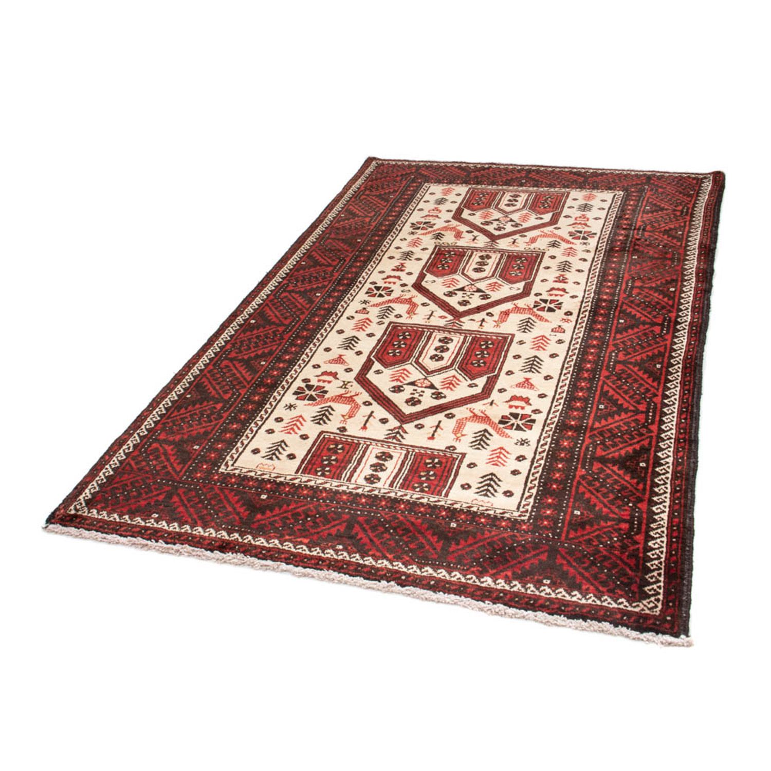 Perser Rug - Nomadic - 198 x 121 cm - beige