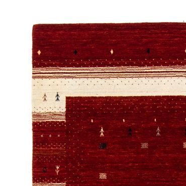 Gabbeh Rug - Loribaft Perser - 204 x 142 cm - red