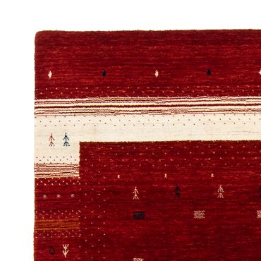 Gabbeh Rug - Loribaft Perser - 203 x 141 cm - red