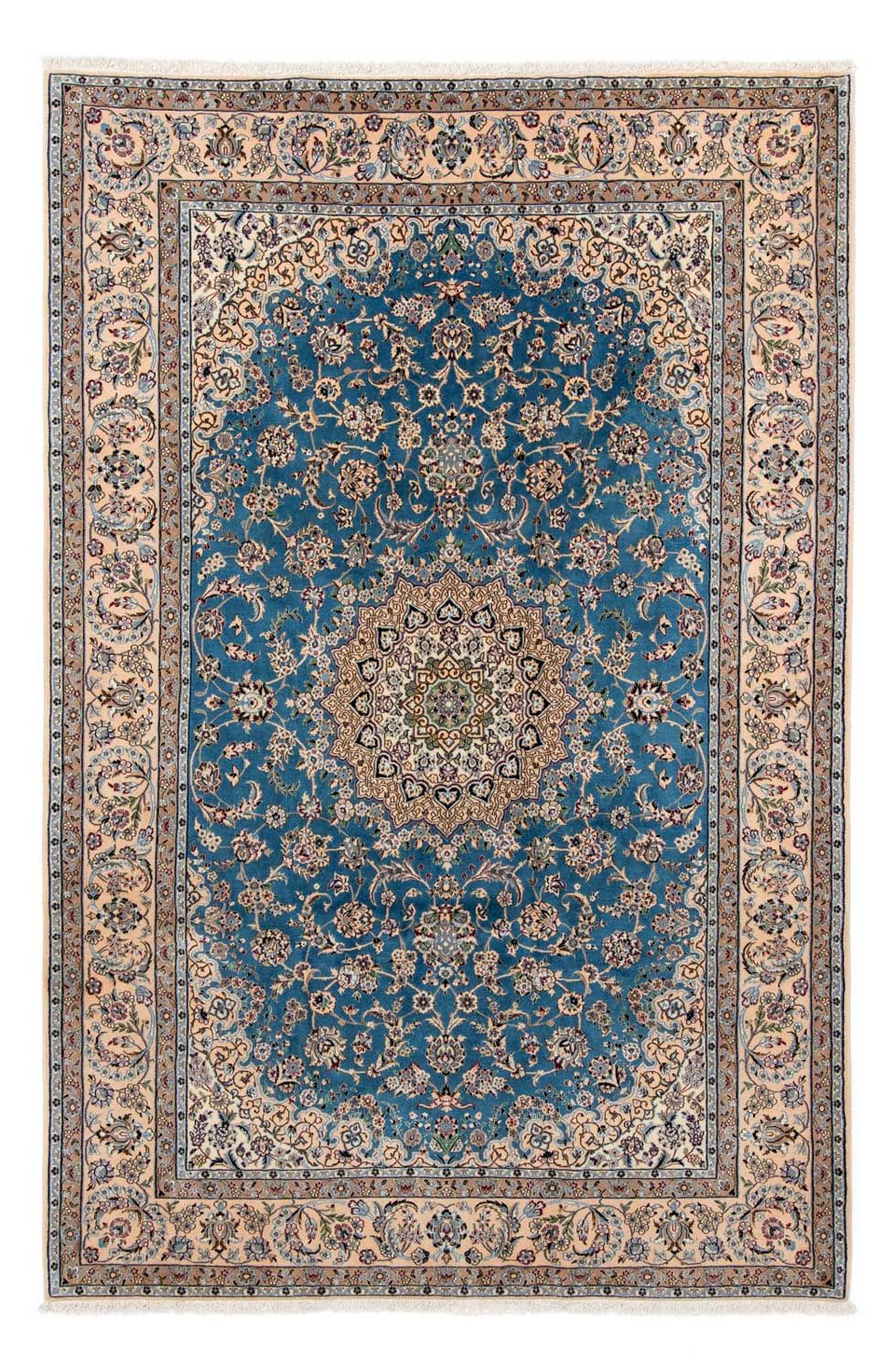 Perser Rug - Nain - 296 x 197 cm - blue