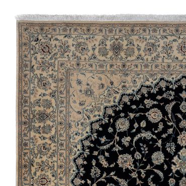 Perser Rug - Nain - Royal - 344 x 250 cm - black