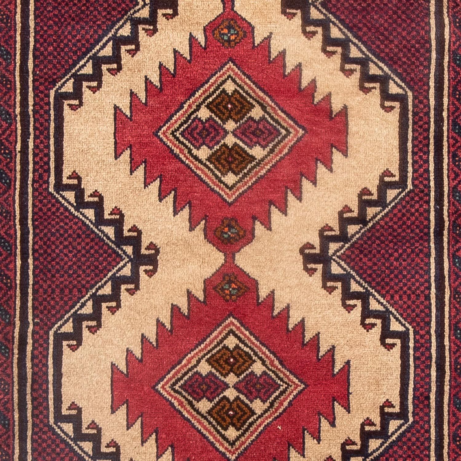 Runner Belutsch Rug - 205 x 103 cm - beige