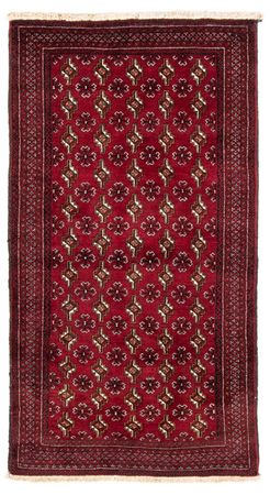 Runner Belutsch Rug - 194 x 101 cm - dark red