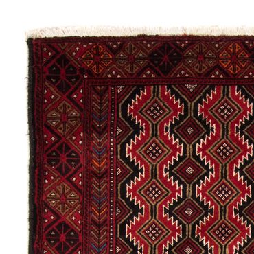 Runner Belutsch Rug - 219 x 110 cm - dark red