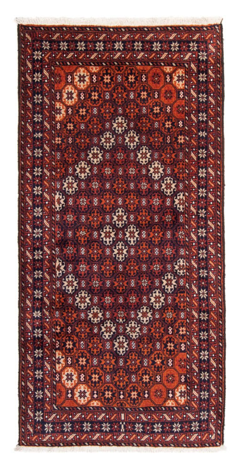 Runner Belutsch Rug - 217 x 110 cm - rust