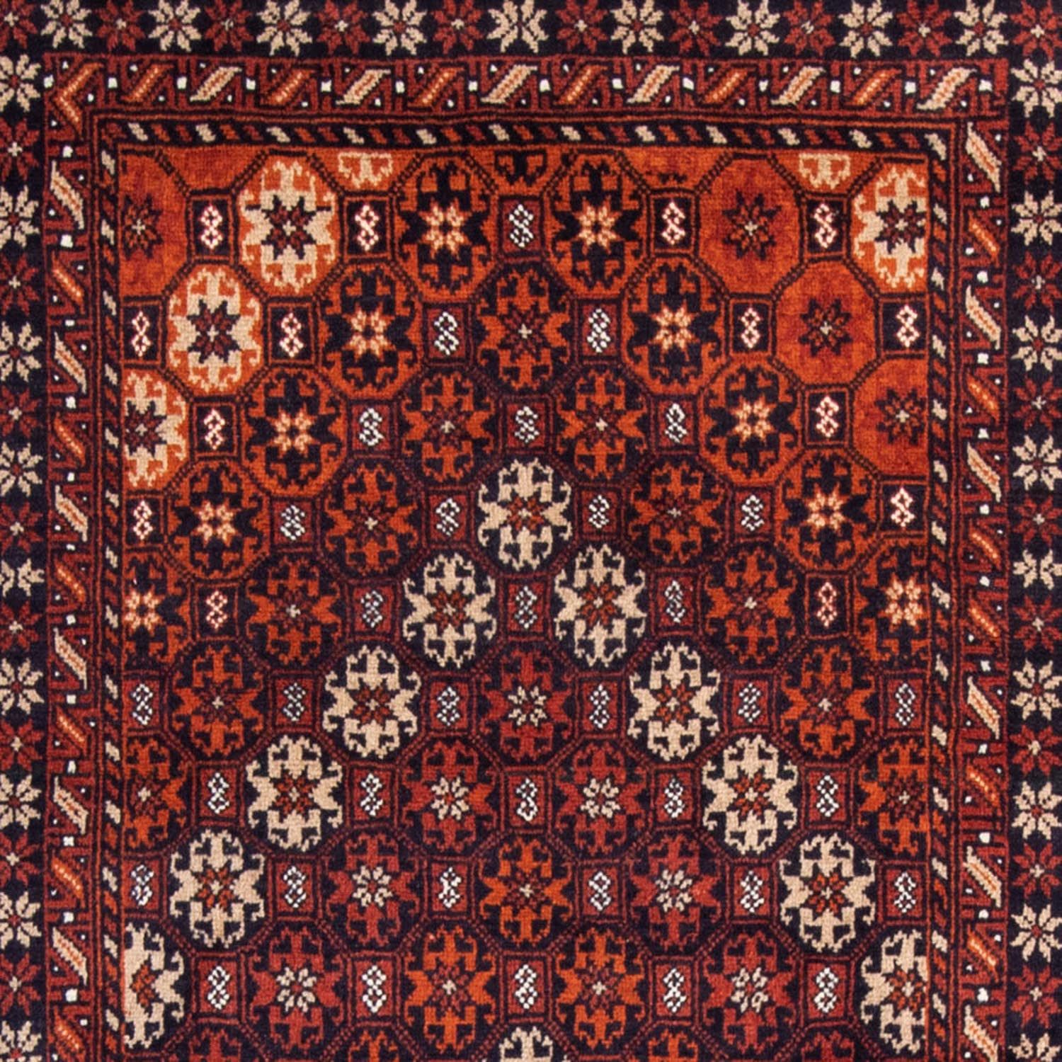 Runner Belutsch Rug - 217 x 110 cm - rust