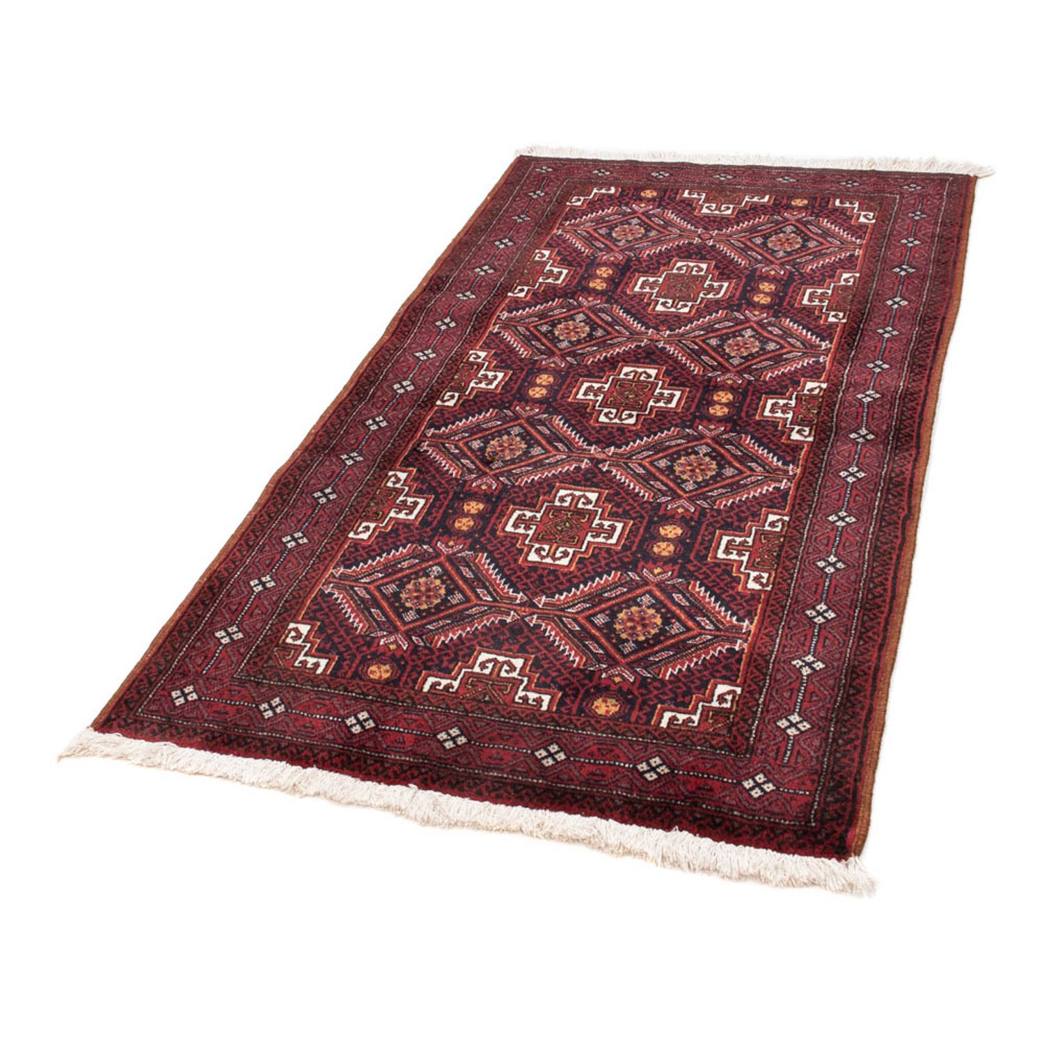 Belutsch Rug - 152 x 81 cm - dark red