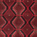 Runner Belutsch Rug - 184 x 103 cm - red