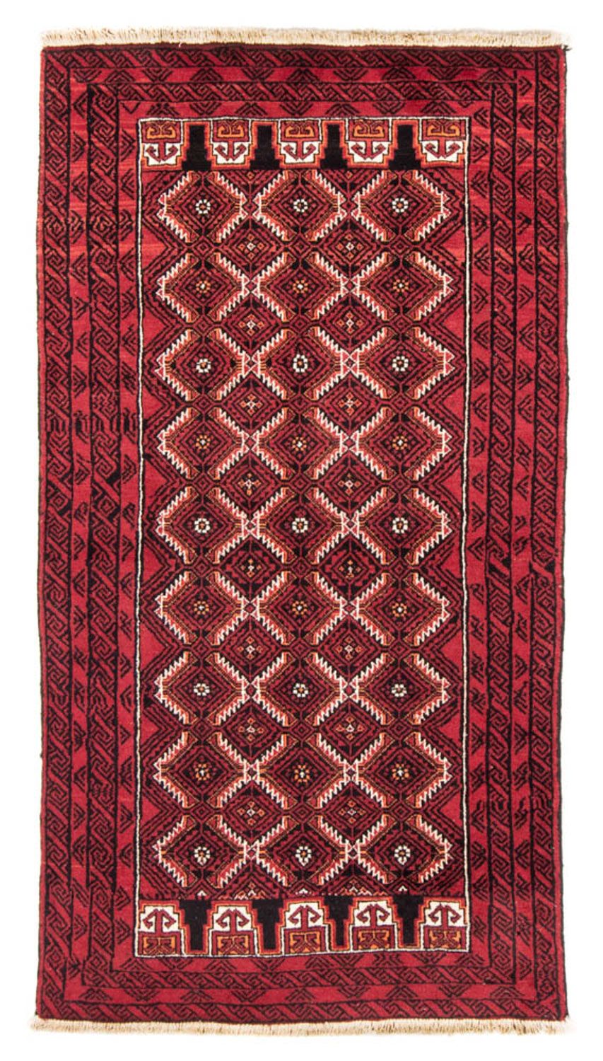 Runner Belutsch Rug - 191 x 101 cm - red