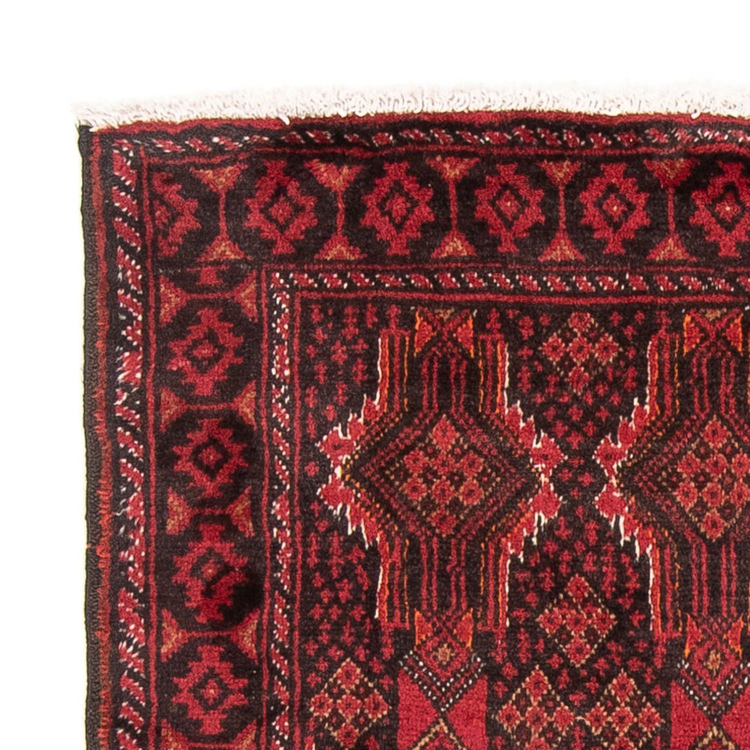 Runner Belutsch Rug - 182 x 101 cm - red