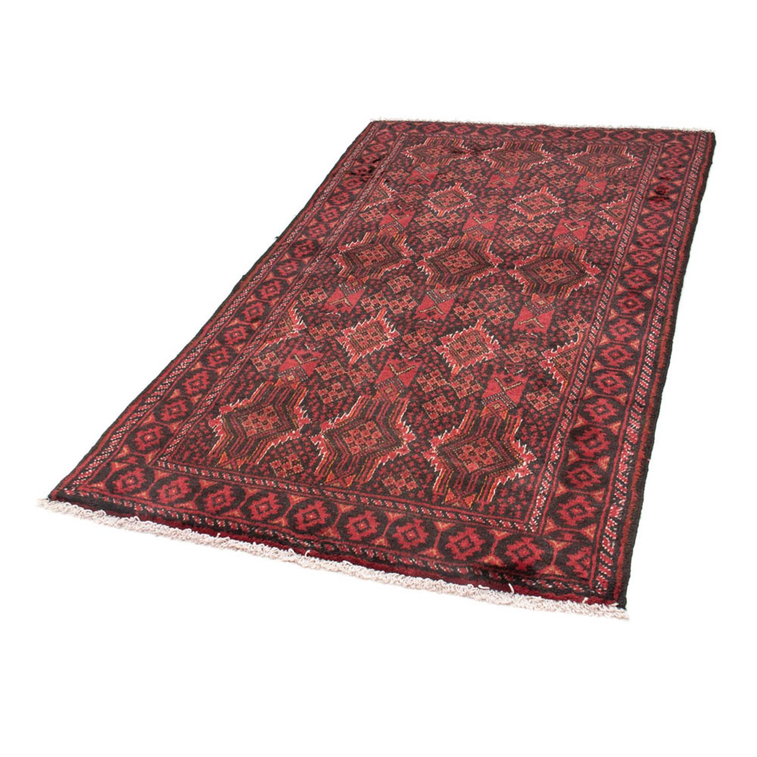 Runner Belutsch Rug - 182 x 101 cm - red