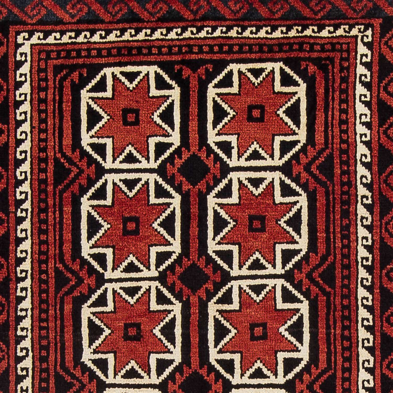 Belutsch Rug - 158 x 82 cm - dark red