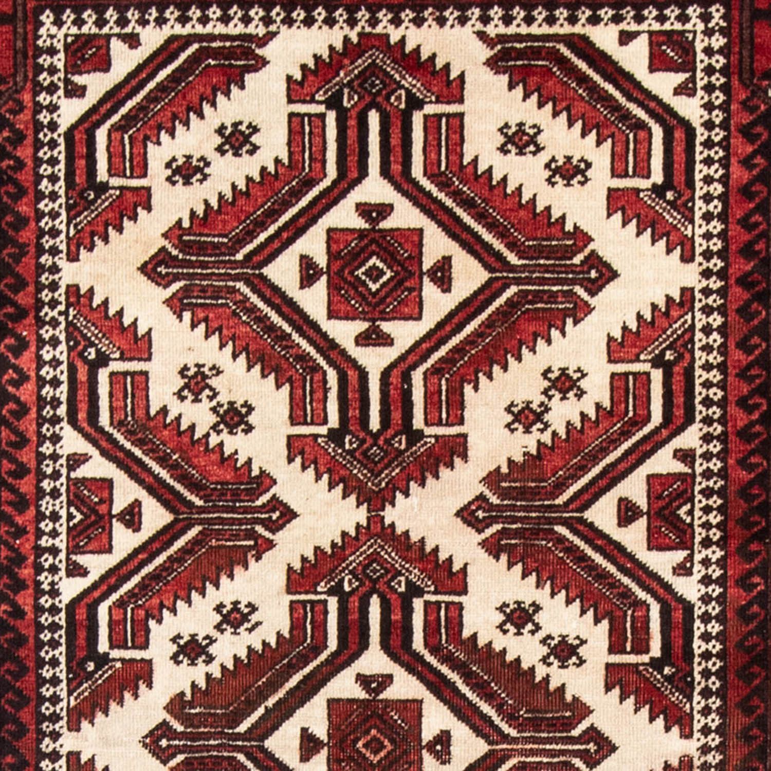 Runner Belutsch Rug - 218 x 103 cm - red