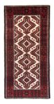 Runner Belutsch Rug - 218 x 103 cm - red