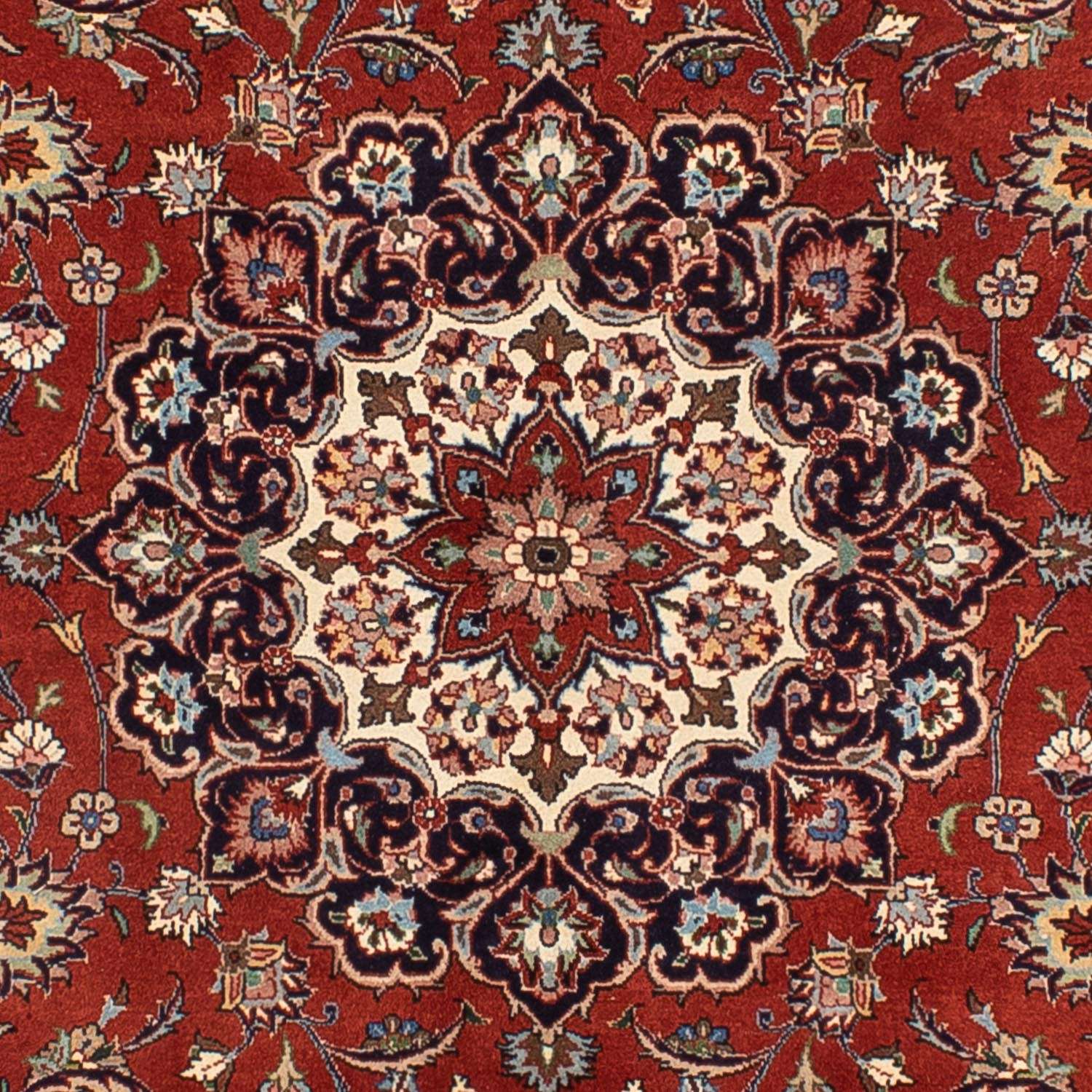 Perser Rug - Keshan - 291 x 196 cm - dark red