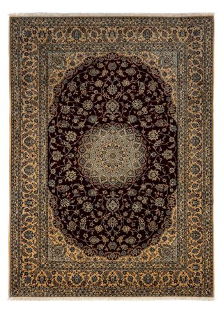 Perser Rug - Nain - Royal - 345 x 248 cm - black