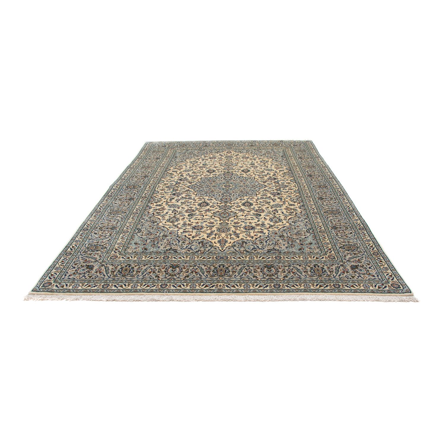 Perser Rug - Keshan - 294 x 198 cm - beige